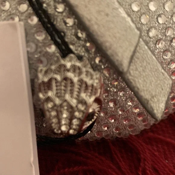 Kurt Geiger Silver Studded Bag - Picture 2 of 5